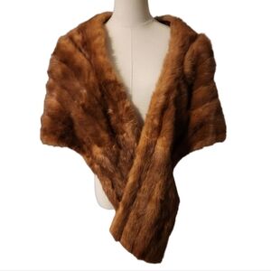 Luxurious Vintage Mink Stole
